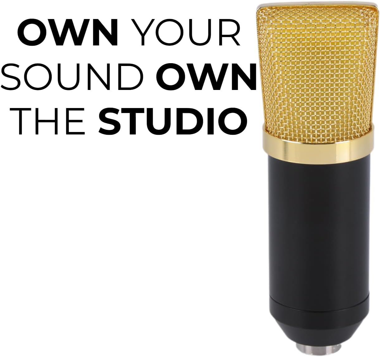 Condenser Microphone Bundle, 3.5 Mm Recording Microphone, Shock Mount Plug and Play,Computer Microphone, Podcast, Recording, Studio Vocal, Youtube - Pyle PDMIC71 image number 2