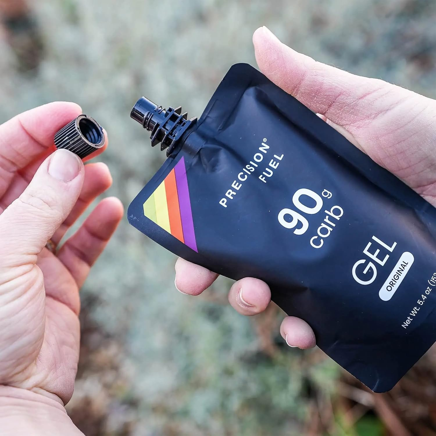 Precision Fuel 90 Energy Gels - Mild-Tasting Gels for Endurance Athletes, 90 G Carbohydrates, Easy to Digest, Perfect for Long-Term Sports 153G (Pack of 10) image number 3