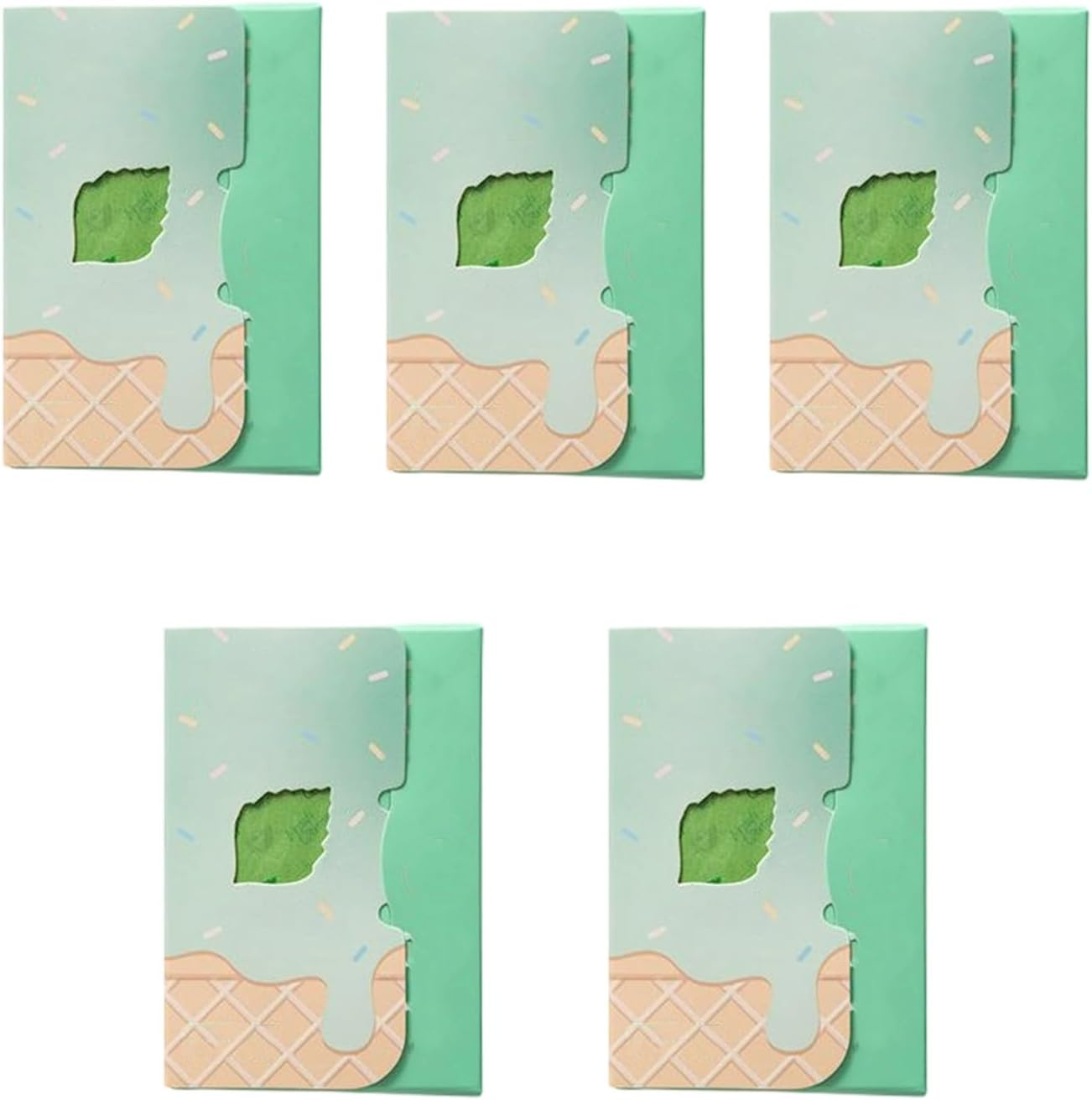 500 PCS Oil Blotting Paper, 100 Sheets Each Box, Refreshing Mint Scented Oil Blotting Sheets for Face & Nose, Skin Control for Oily Skin, Portable Oil Absorbing Tissues image number 3