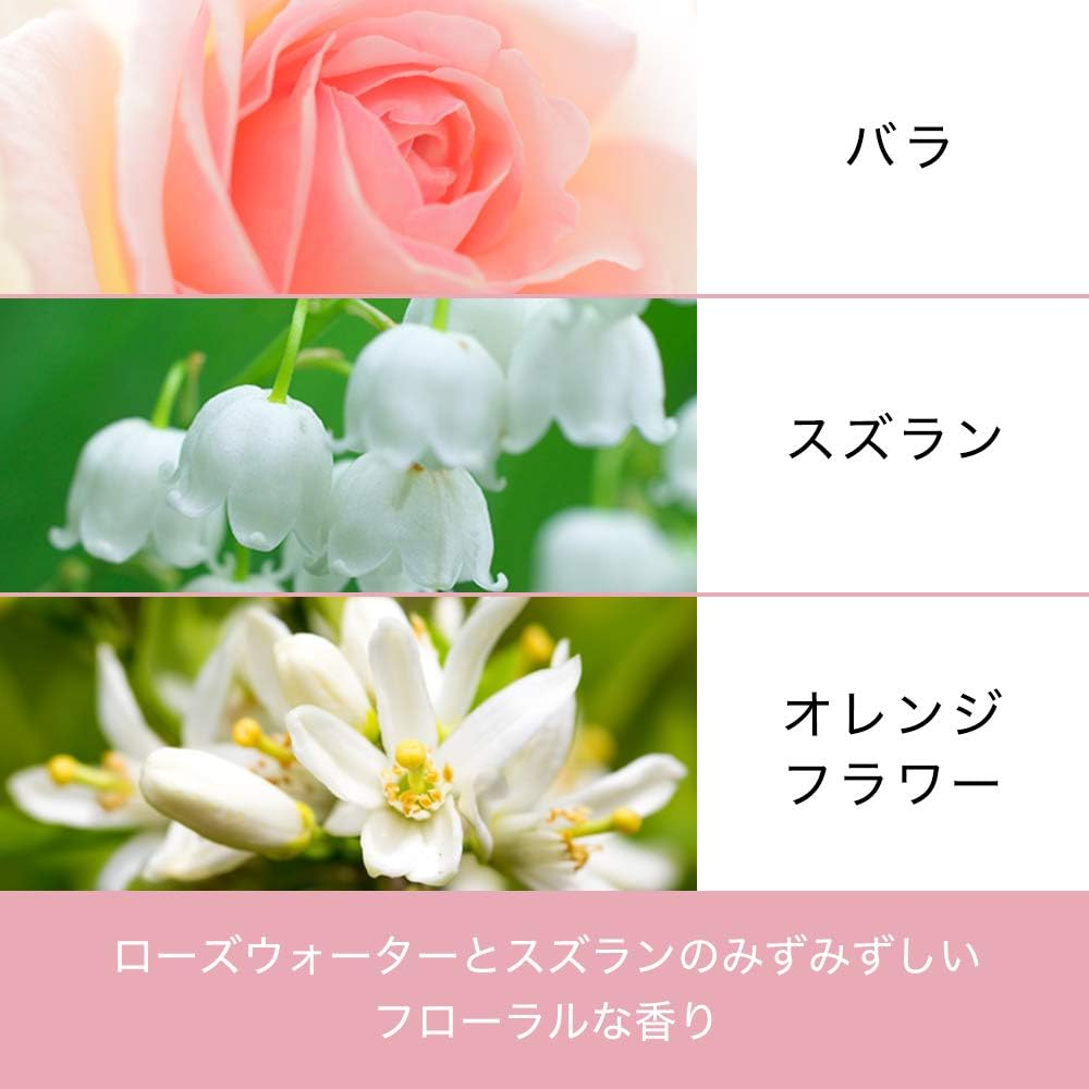 Pantene Micellar Non Silicone Shampoo Pure & Rose Water Pump, 16.9 Fl Oz (500 Ml) image number 3