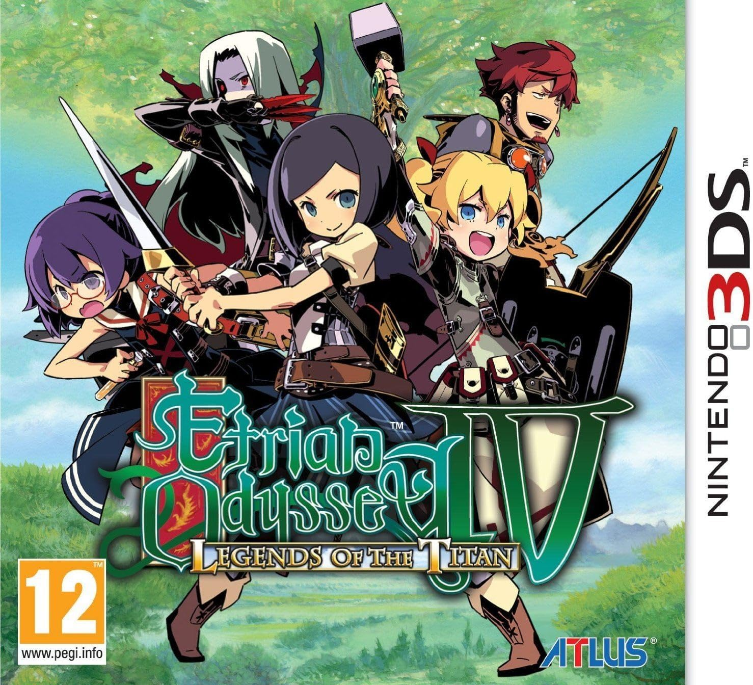NIS America Etrian Odyssey IV Legends of the Titan 3DS Game image number 3