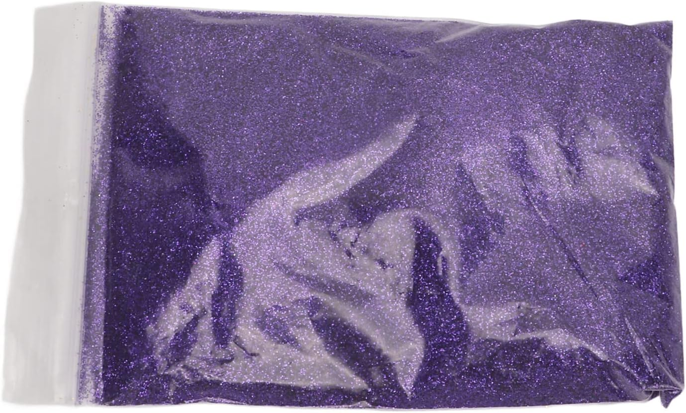 POENVFPO Craft Glitter Gorgeous Appearance 50G Extra Fine Glitter Shiny Sparkles Nail Card Face Makeup (Silver)