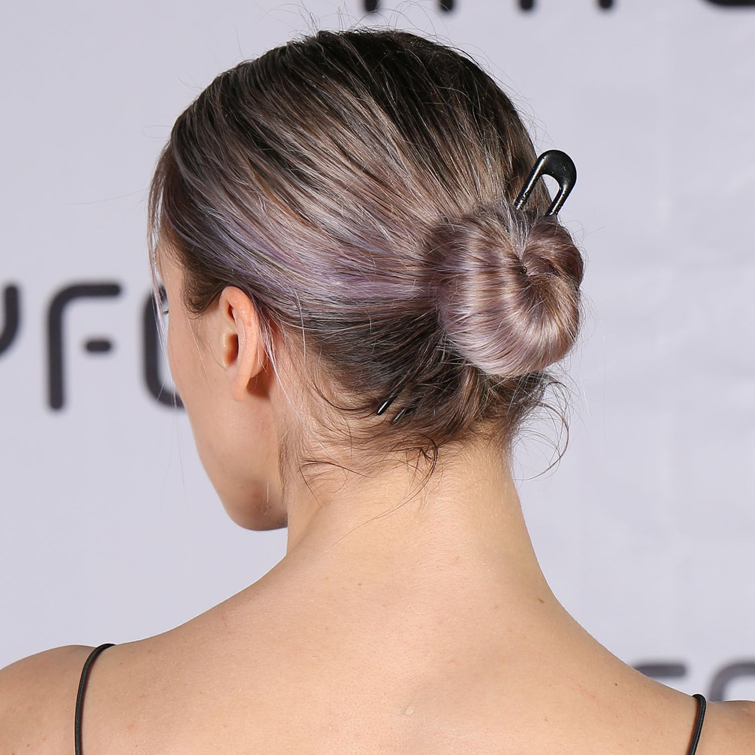 French Hair Pins for Women Girls, Metal U-Shaped Pins for Buns, French Twist Hair Pin, Hair Sticks, Hair Fork 14Cm/10Cm 5 Pcs (Gold/Silver/Black) image number 3