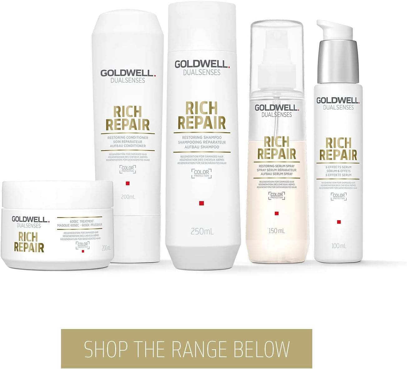 Goldwell Dualsenses Rich Repair 60 Second Treatment 16.9Oz, 598.74 Grams image number 3