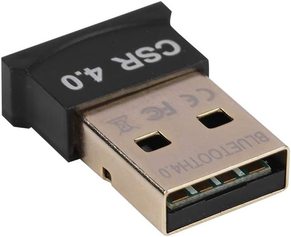 Ejoyous CSR8510 Chip Bluetooth 4.0 Adapter (BTD-401) USB2.0 Port, Compatible with Win/Mac (10.2-10.84) Works with Headphones/Keyboards/Printers Supports 8-Device (No Driver CD) image number 2