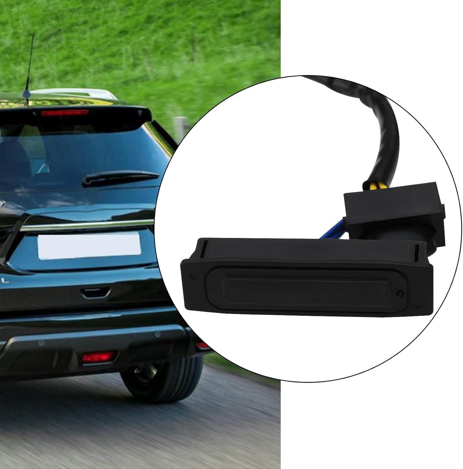 OTOTEC 1Pc Car Trunk Switch Opener Knob Handle Tailgate Trunk Release Button 25380-JG01A 25380JG01A Compatible with Nissan X-Trail T-31 2007-2013 image number 1