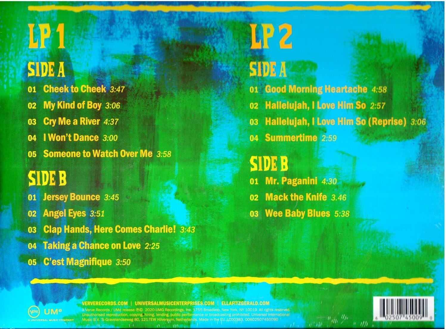 Ella: the Lost Berlin Tapes (2Lp) image number 1