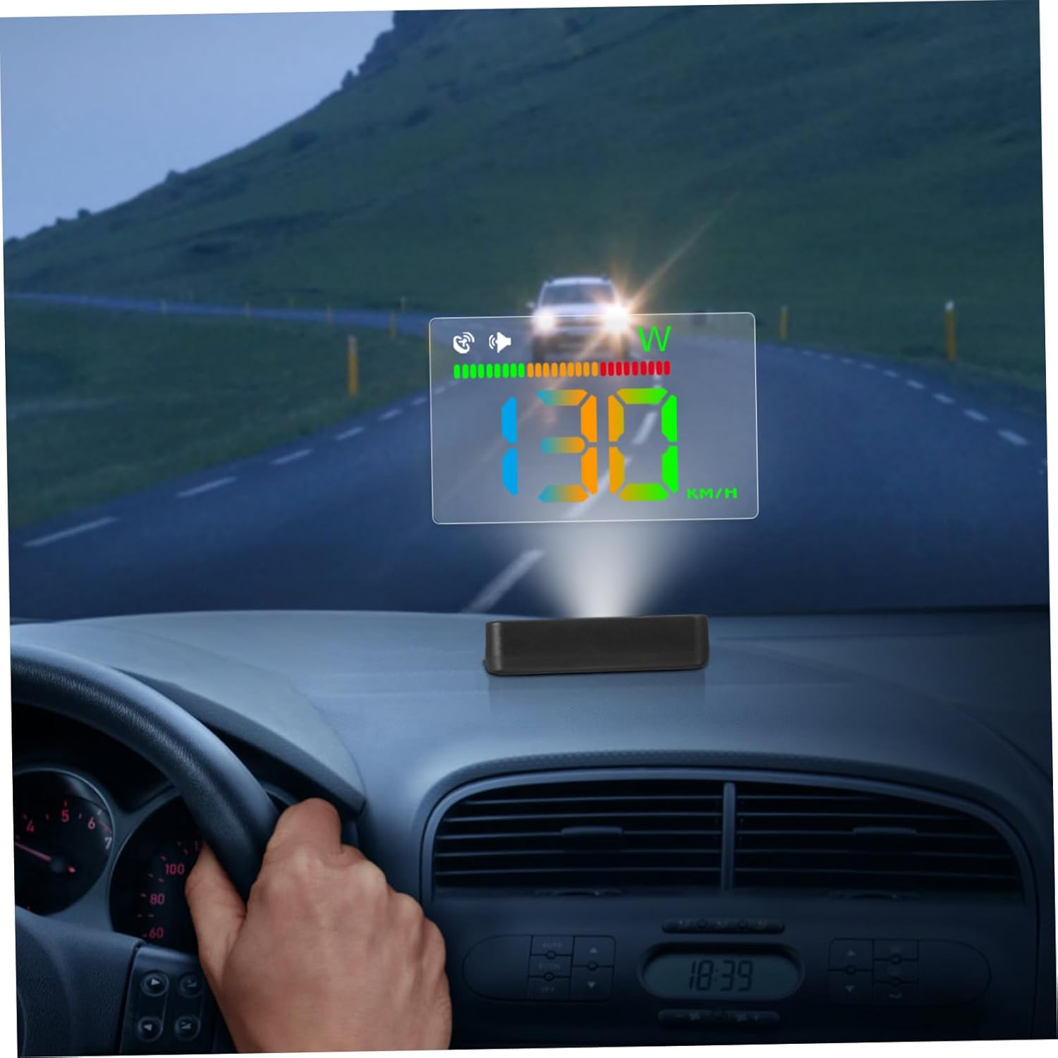 Jojofuny 2Pcs Reflective Film for Head-Up Display Windscreen Reflective Film Car Electronics Use Navigation image number 3