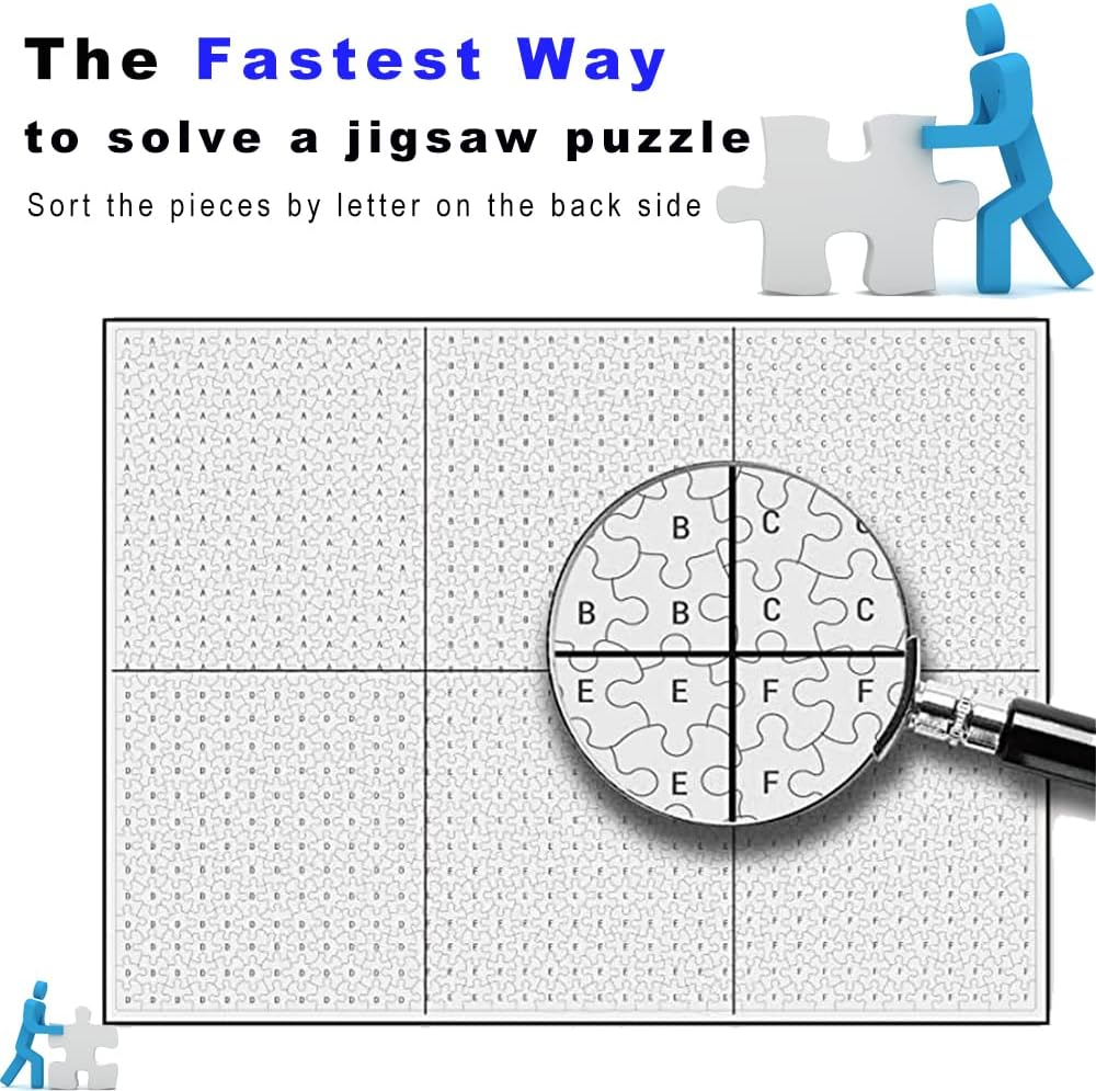 Ingooood Jigsaw Puzzle 1000 Pieces-Sneak Peek Series - the Owl'S Gaze - Entertainment Toys for Adult Special Graduation or Birthday Gift Home Decor image number 6