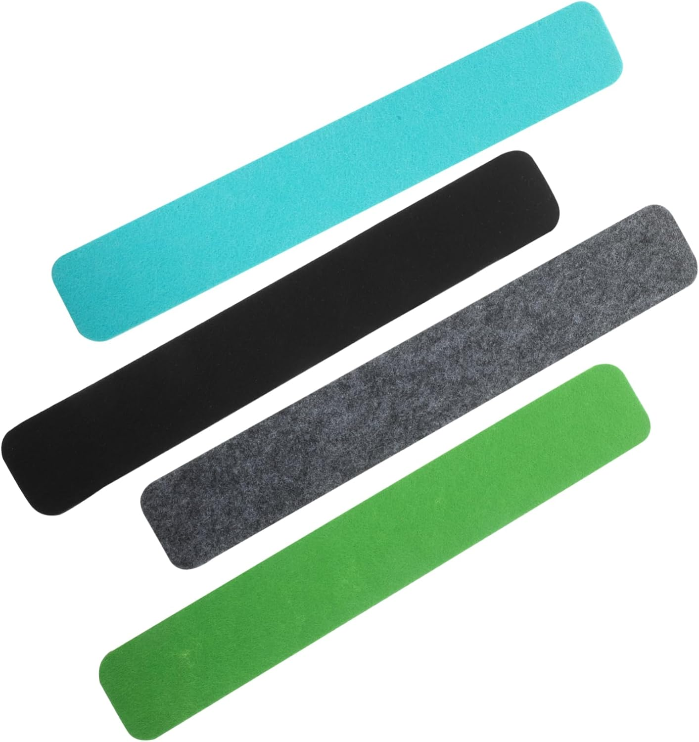 UTHCLO 4Pcs Felt Bulletin Board Strips Decorative Adhesive Strips for Home Office and Classroom Use Material for Organizing Photos and Messages image number 5