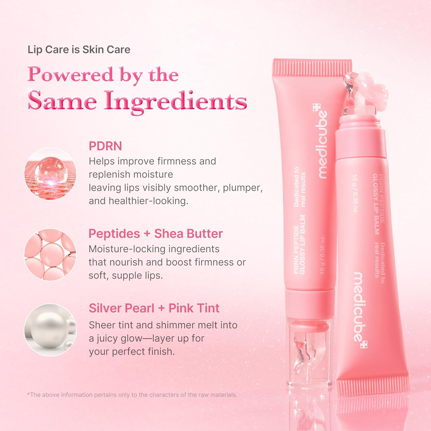 PDRN PEPTIDE GLOSSY LIP BALM