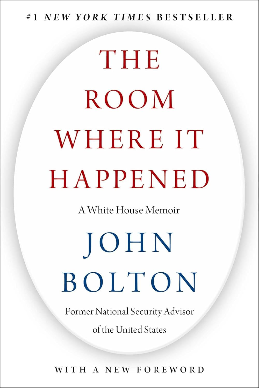 The Room Where It Happened: a White House Memoir