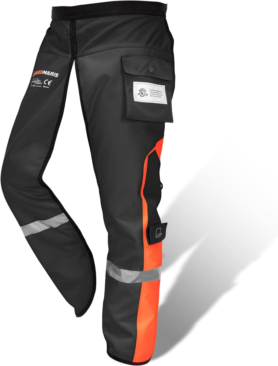 Chainsaw Chaps, Heavy Duty Chainsaw Protective Apron with Adjustable Belt and Pocket, Forestry Chainsaw Safety Gear One Size Fits All image number 6