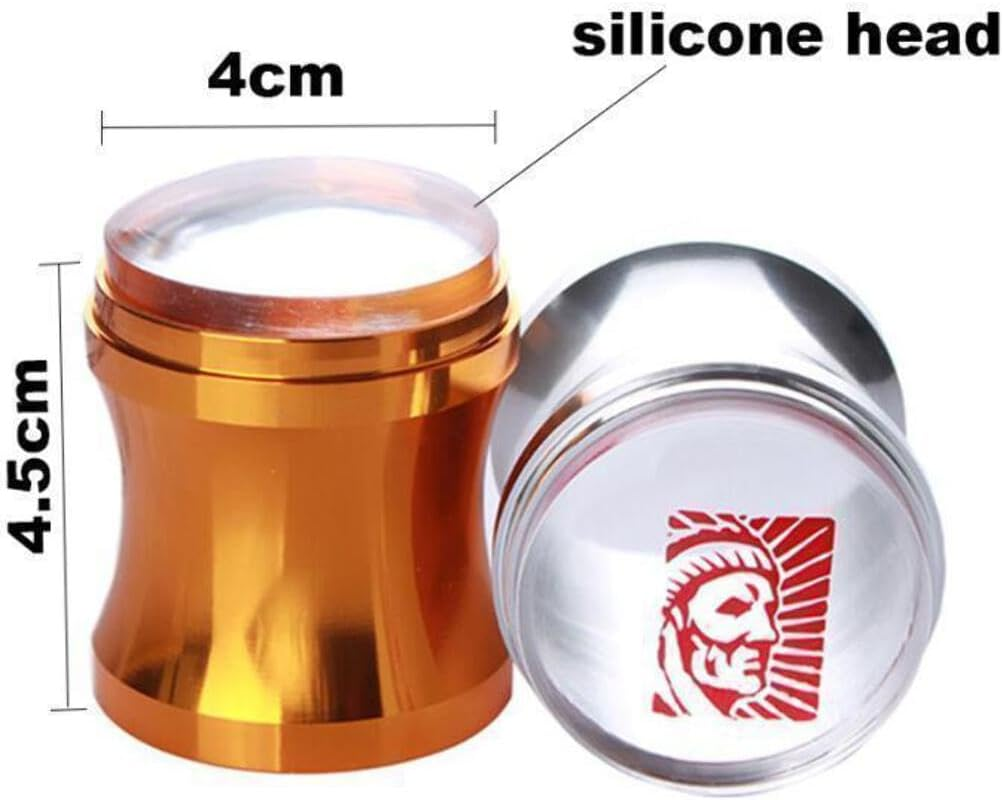 Stamper & Scraper ~ Gold or Silver ~ Large Diameter 4Cm image number 3