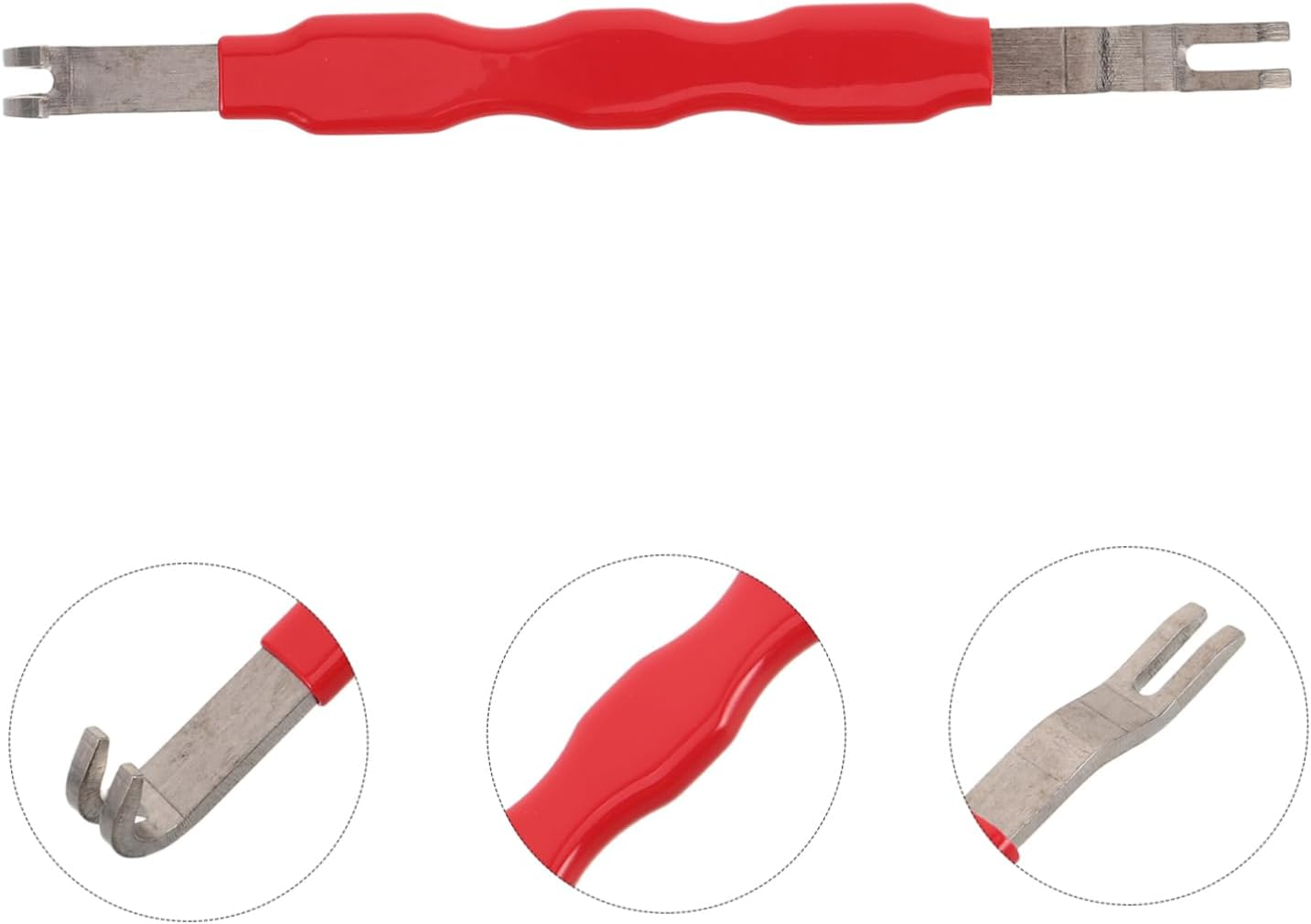 NOLITOY Automotive Terminal Pin Wiring Harness Connector Separator Metal Electrical Connector Separator Tool for Vehicle Electronics Repair Mechanics image number 6