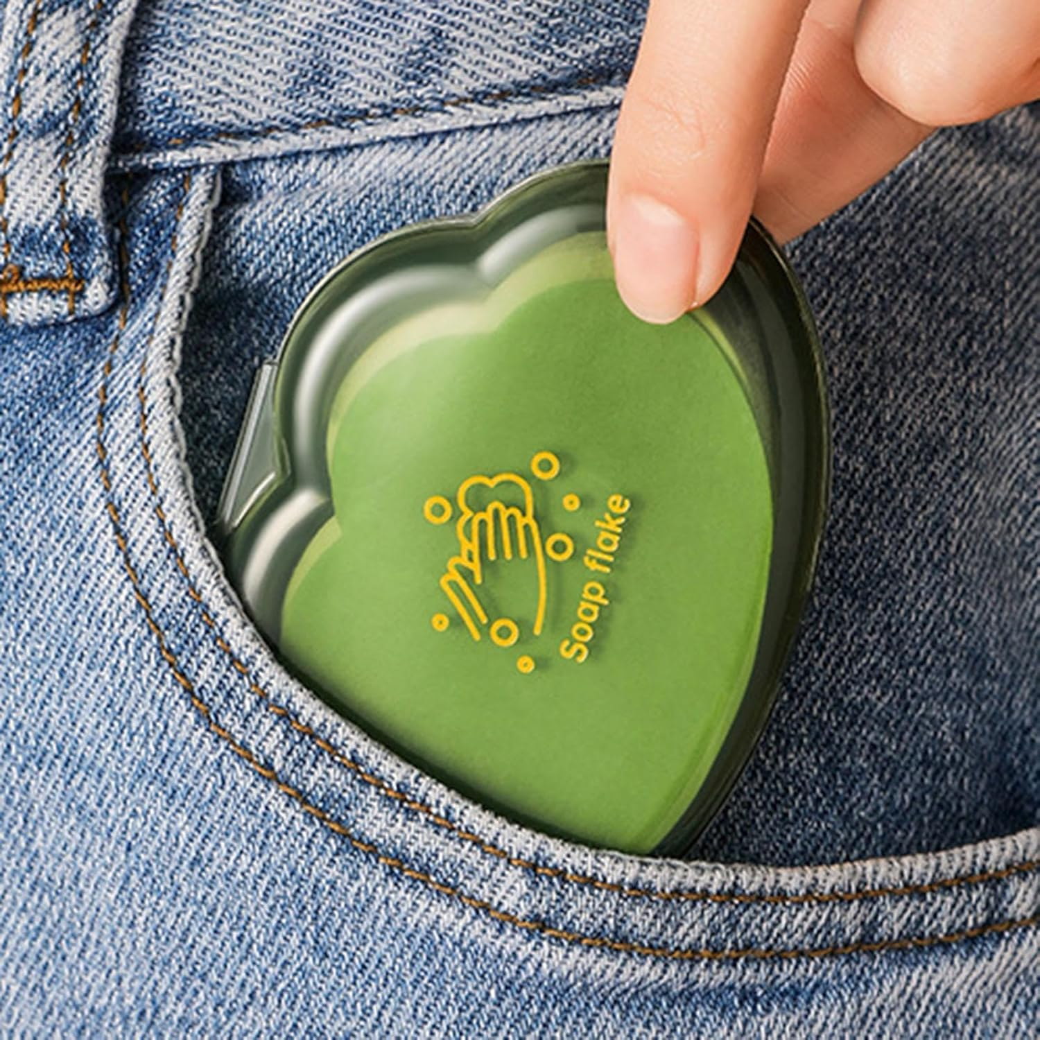 Travel Travel Soap - Portable Soap Sheets, 50 Travel Paper Soap for Hand Washing, Foaming Soap for Camping, Hiking, Hiking Items image number 2