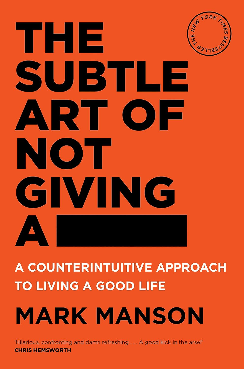 The Subtle Art of Not Giving a F*Ck: a Counterintuitive Approach to Living a Good Life image number 1