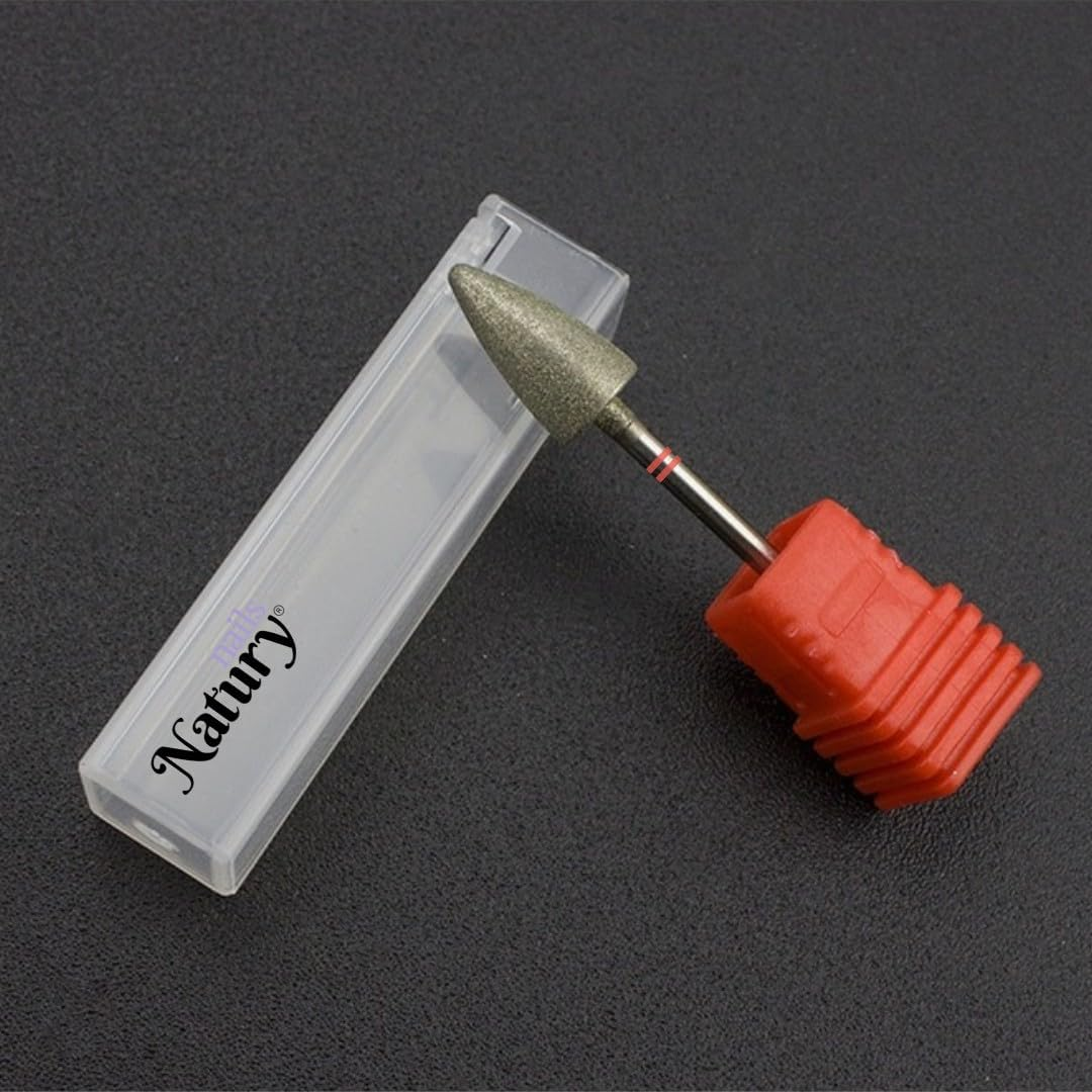 Natury Nails Diamond Nail Drill Bit for Pedicure Calluses and Roughness (Fine Grit) image number 3