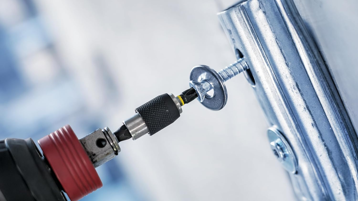 Bosch Professional Quick Release Bit Holder (Impact Control, Pick and Click, 1/4-Inch Hex Shank) image number 4