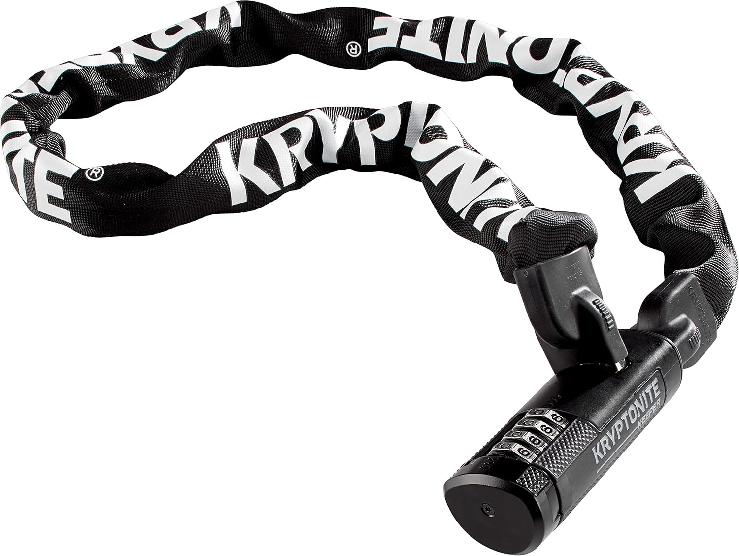 Kryptonite Keeper 712 Combo Bike Chain Lock, 4 Feet Long 7Mm Steel Chain Heavy Duty Anti-Theft Bicycle Chain Lock, 4-Digit Resettable Combination Lock for E-Bike Scooter Road Mountain Bikes image number 5