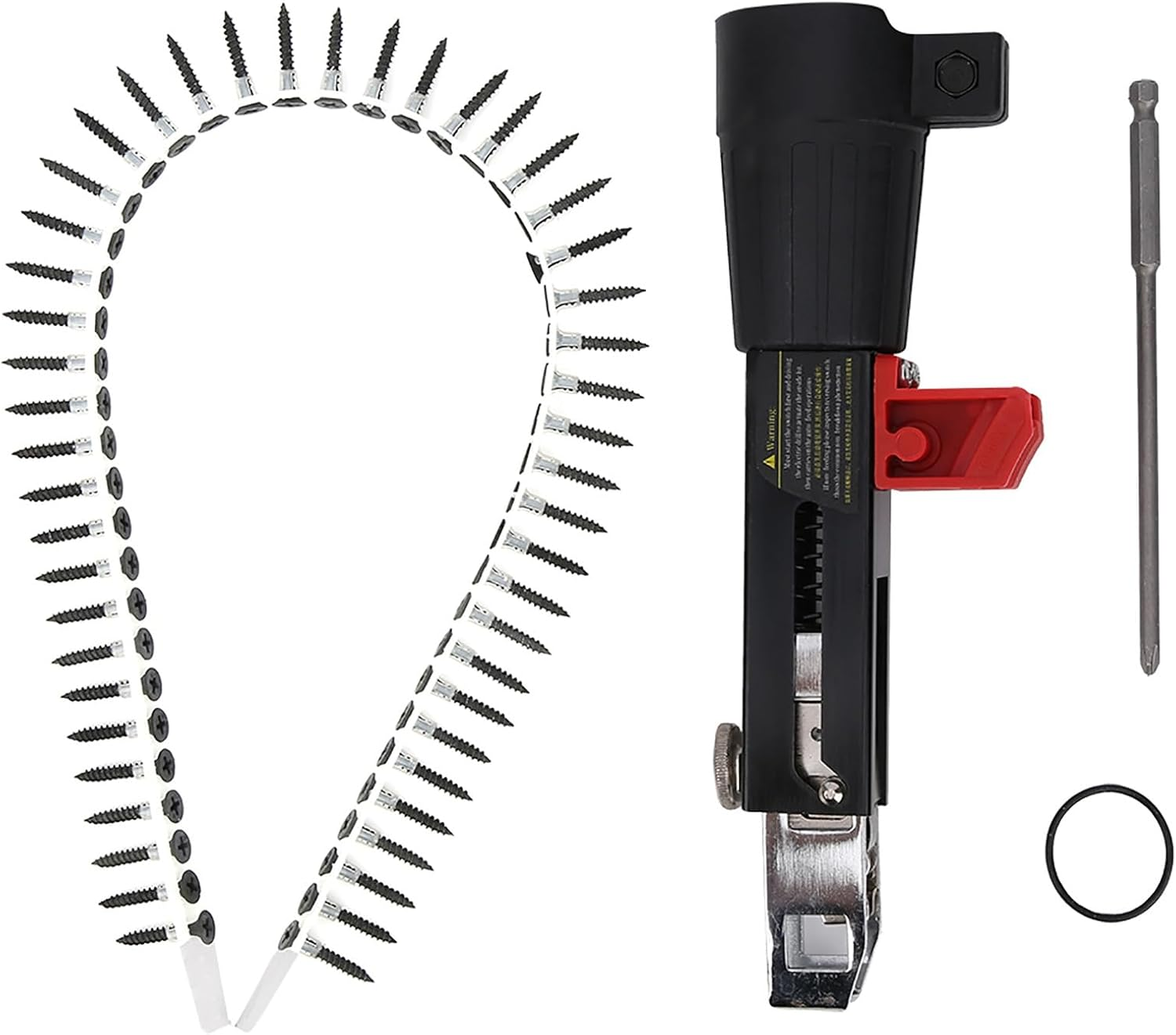 Automatic Chain Nail Spray, Electric Drill Woodworking Tool for Gypsum Board with Complete Tools image number 2