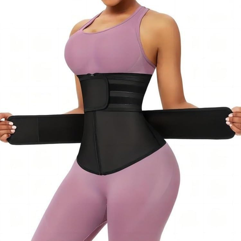 Women'S Waist Trainer Tummy Control Workout Corset Cincher Trimmer Shaper Belt