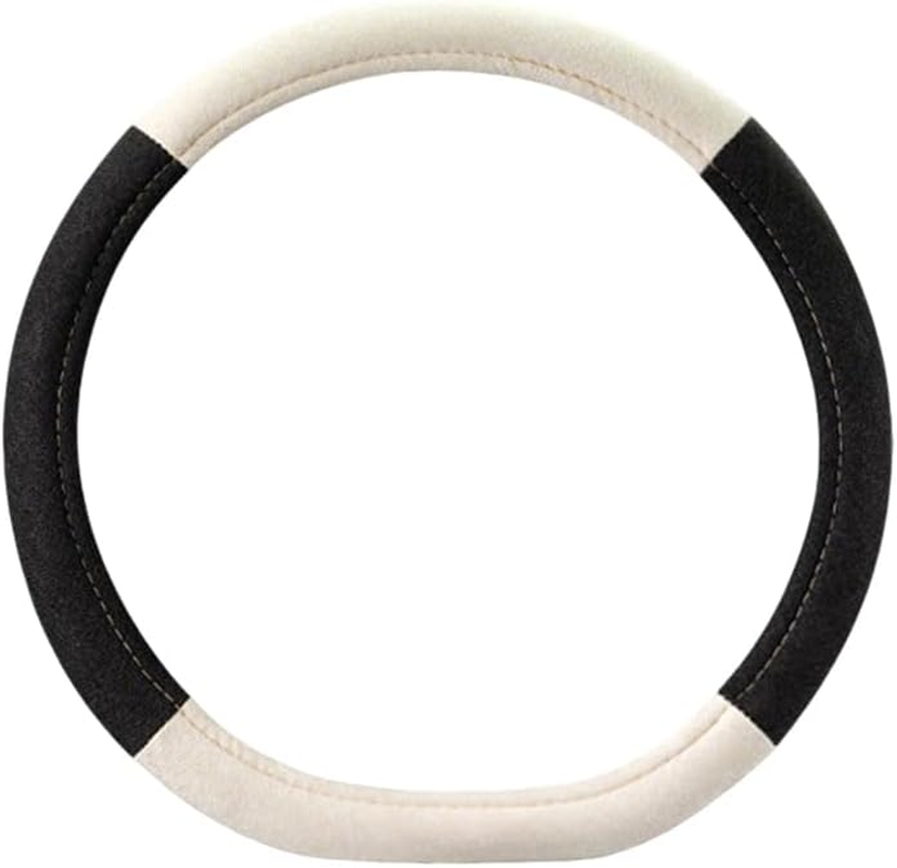 For Mazda 3 Mazda 6 2009 2010 2011 2012 2013 2014 2015 2016 2017 Flax Car Steering Wheel Cover,Breathable Car Steering Cover,Car Steering Wheel Shell,Steering Wheel Outer Cover