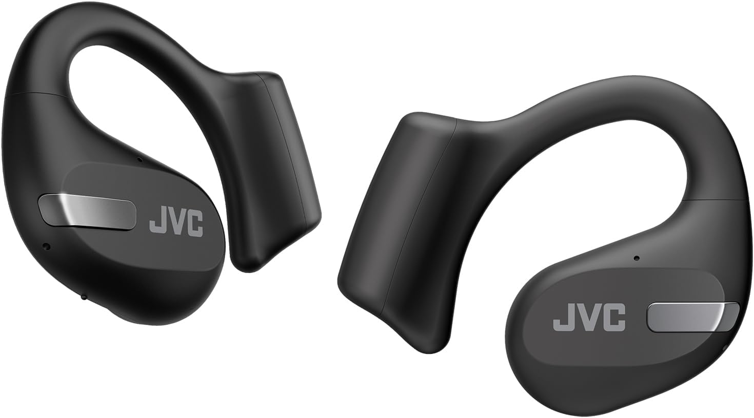 JVC Nearphones HA-NP50T-C, True Wireless Earbuds, Open Ear Design, Active Noise Reduction, Multi-Point, IPX4, Microphone Muting, 38 Hours Runtime, BT 5.3, Sand Beige