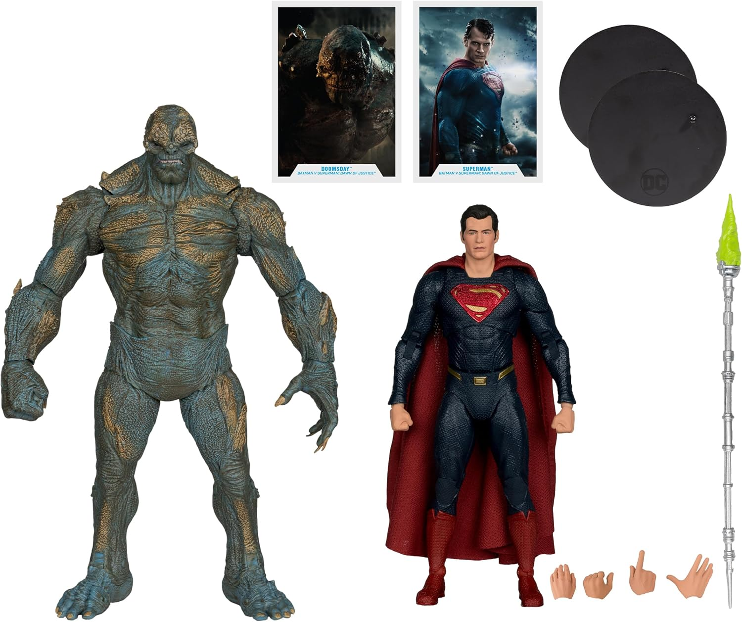 Dc Multiverse 7In with Megafig 2Pk - Doomsday Vs Superman (Bvs) image number 6