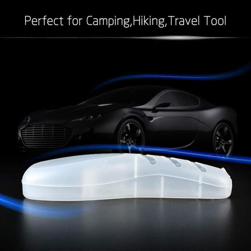 Transparent Portable Travel Men Manual Razor Protector Plastic Box Cover Container Storage Shaver Holder Protector Case Organizer, Shavers Men'S Electric Shaver Accessories image number 5