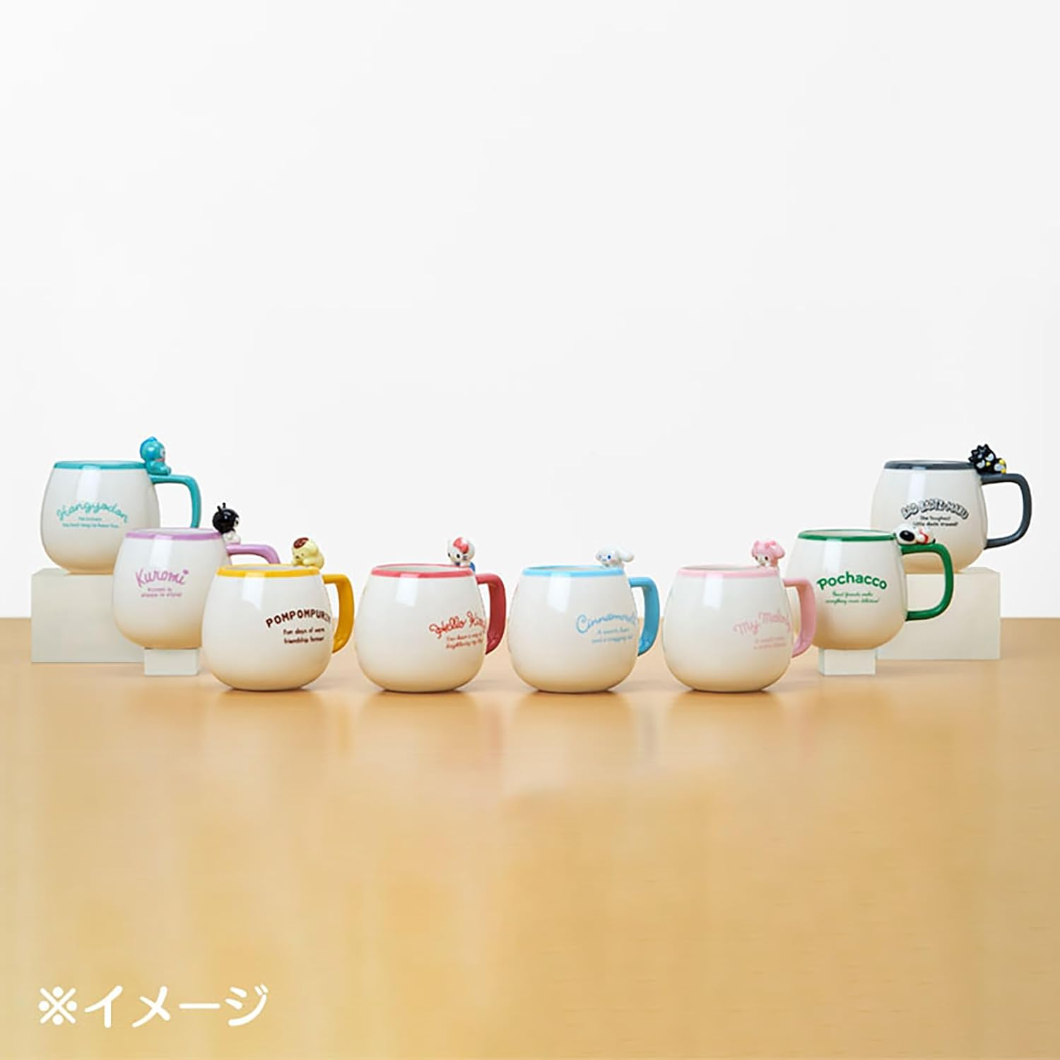 Sanrio 115151 Bad Batsuru Mug with Mascot