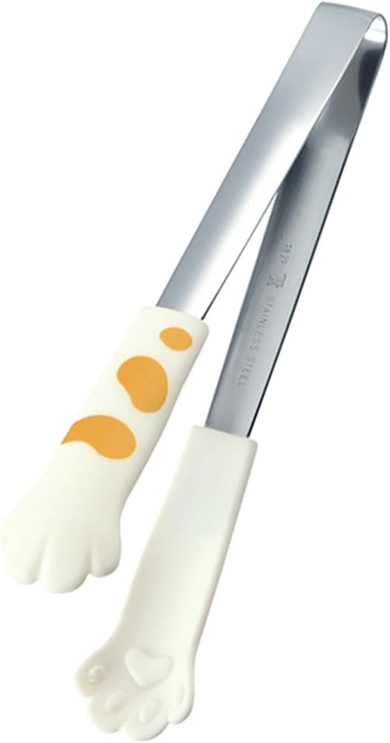 Miya Catch Cat Tongs, 4.75-Inch, White