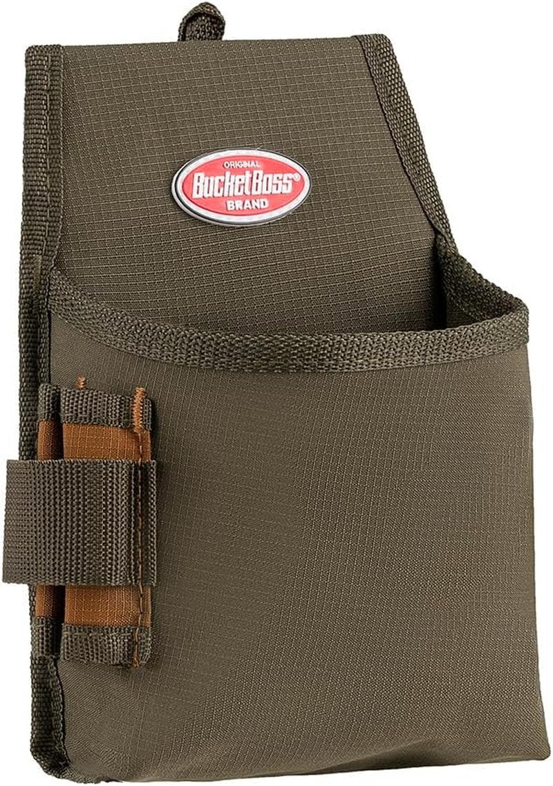 Fastener Tool Pouch with Flapfit in Brown, 54160, Green image number 6