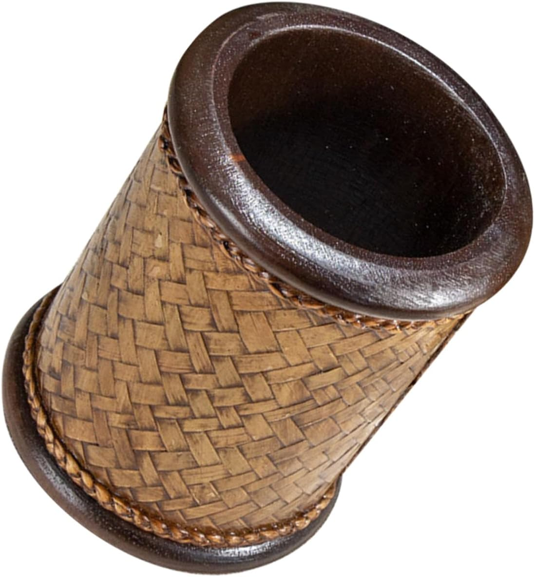 NUOBESTY Wood Pen Holder Vintage Desk Organiser Classroom Storage Office Accessory image number 6