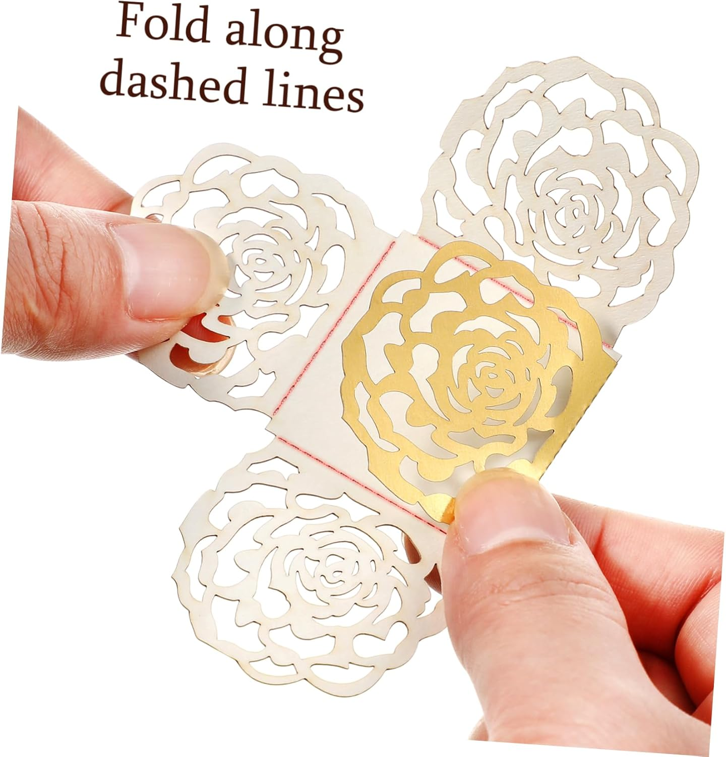 MAGICLULU 100Pcs Wedding Party Decor Paper Wrapping Cups for Bachelorette Candy Decorations image number 5