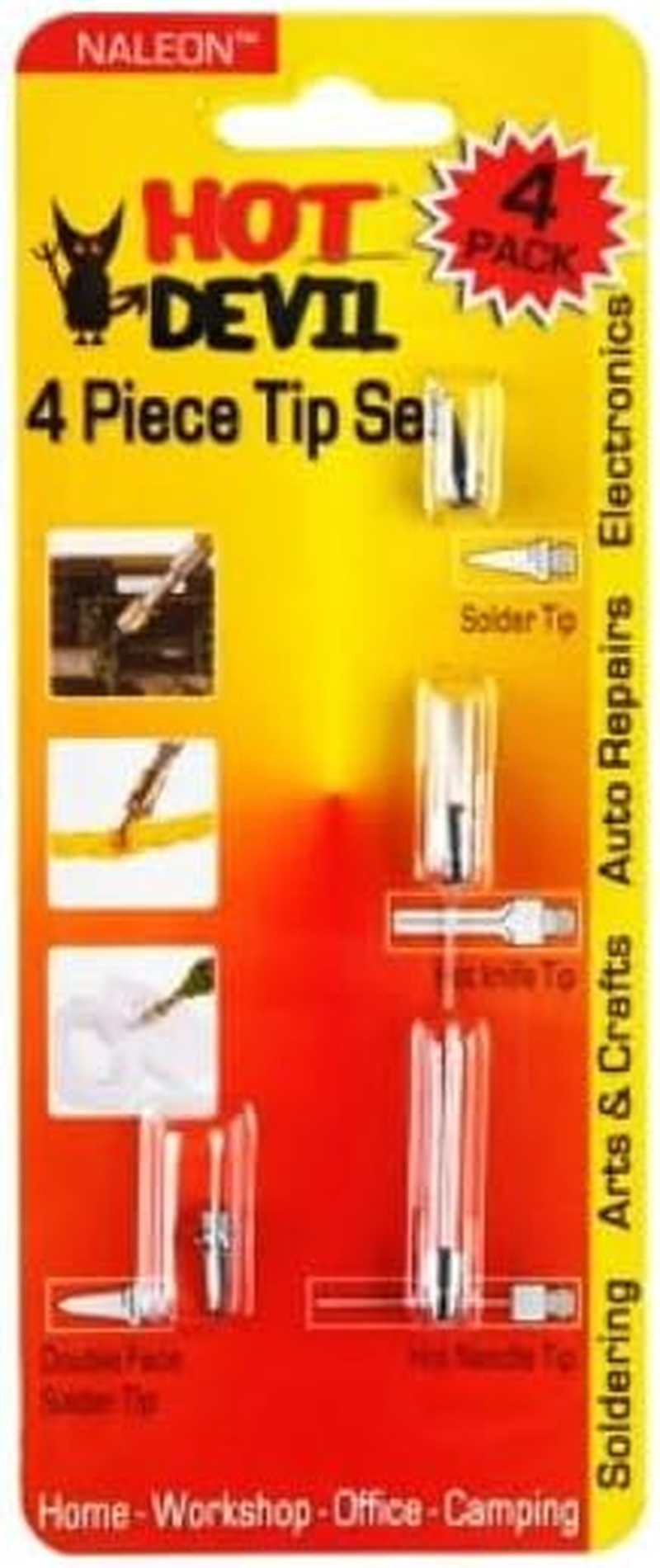 Hot Devil Soldering Tip (4 Pieces Set)
