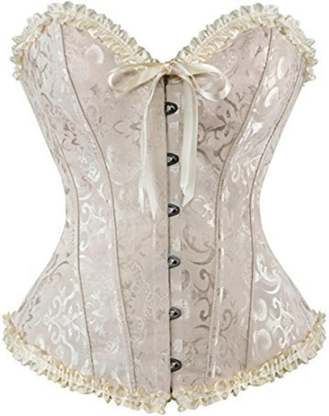 Generic Corset Tops for Women Western Shapewear Bustier Vintage Bustier Top Steampunk Pirate Corsets Adult Halloween Costumes