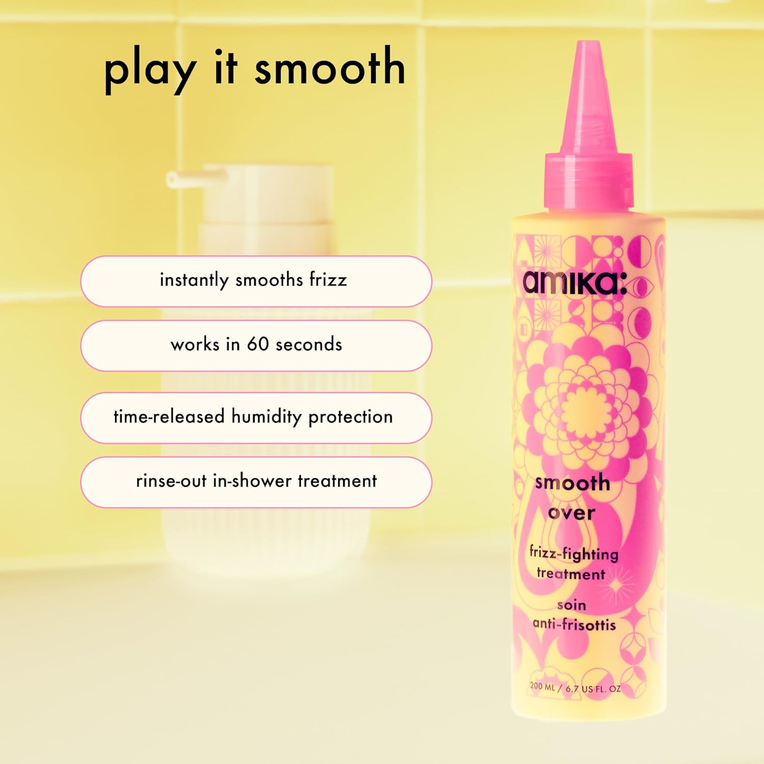 Amika Smooth over Frizz-Fighting Treatment Mask image number 3