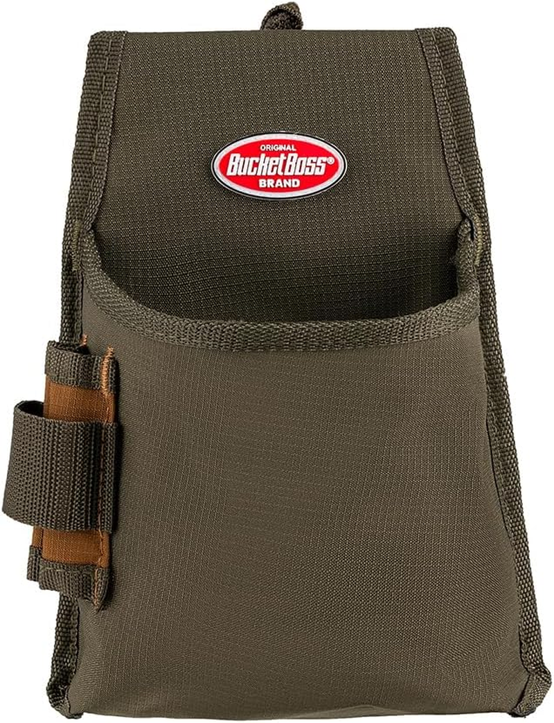 Fastener Tool Pouch with Flapfit in Brown, 54160, Green image number 4