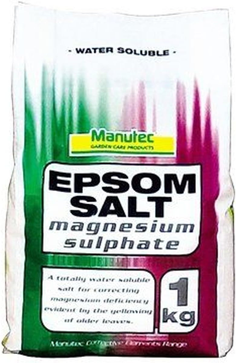Manutec Epsom Salts Magnesium Sulphate Fertilizer 1 Kg