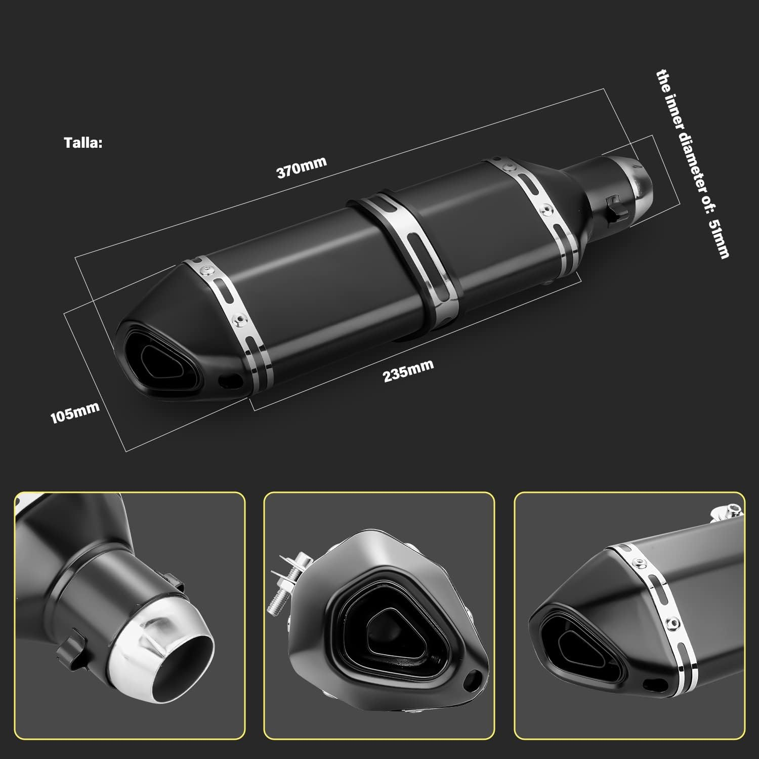 Motorcycle Exhaust Muffler