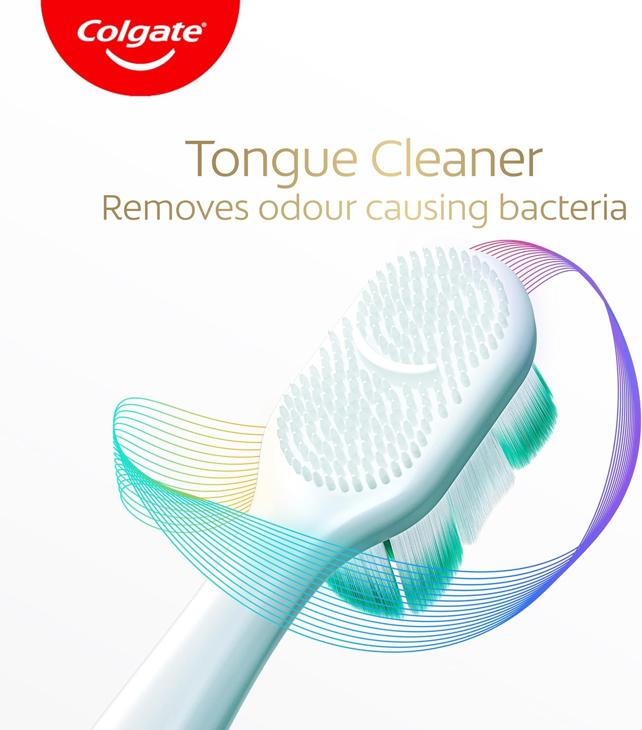 Colgate Total Foaming Clean Medium Manual Toothbrush, 1 Pack image number 3