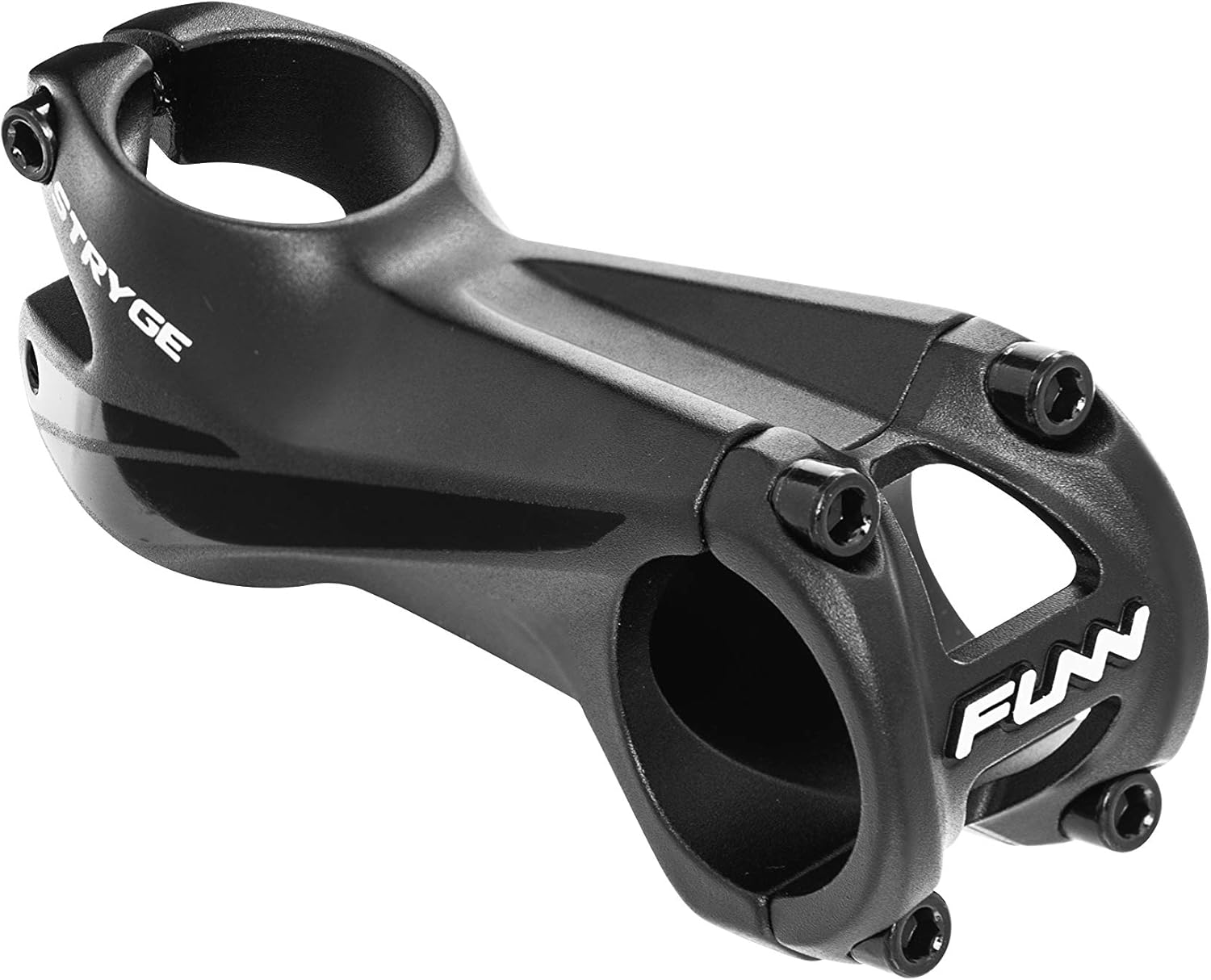 FUNN Bicycle Stem - STRYGE +7 - &empty;31.8, 80Mm, 7&deg; Rise, Steer 1-1/8", BLACK image number 1