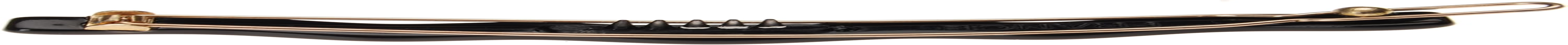 France Luxe Wavy Tige Boule Barrette - Black image number 6