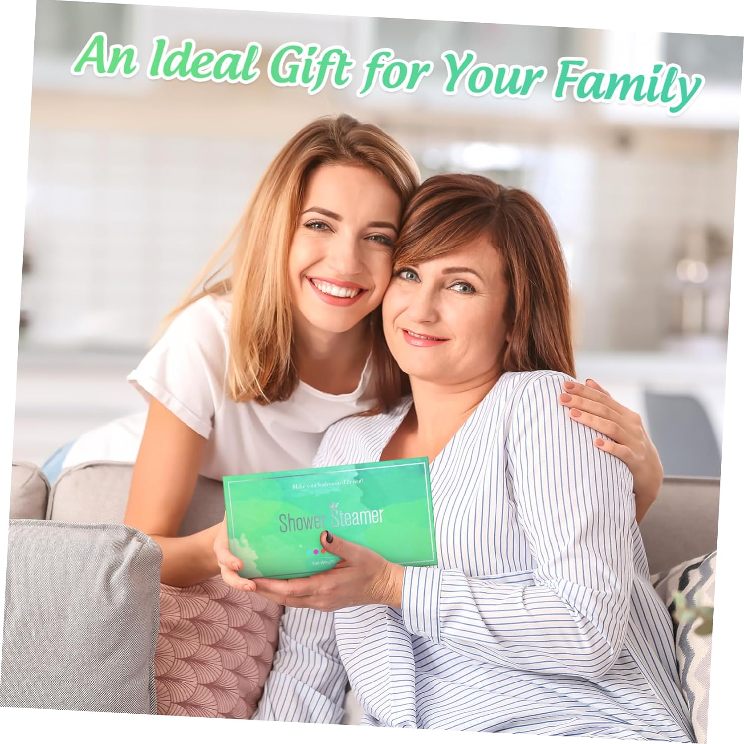 Aroma Bath Tablets 8Pcs 30G Natural Essential Oil Bath Salts Aromatherapy Shower Steamers for Women Relaxation Mood Relief image number 2