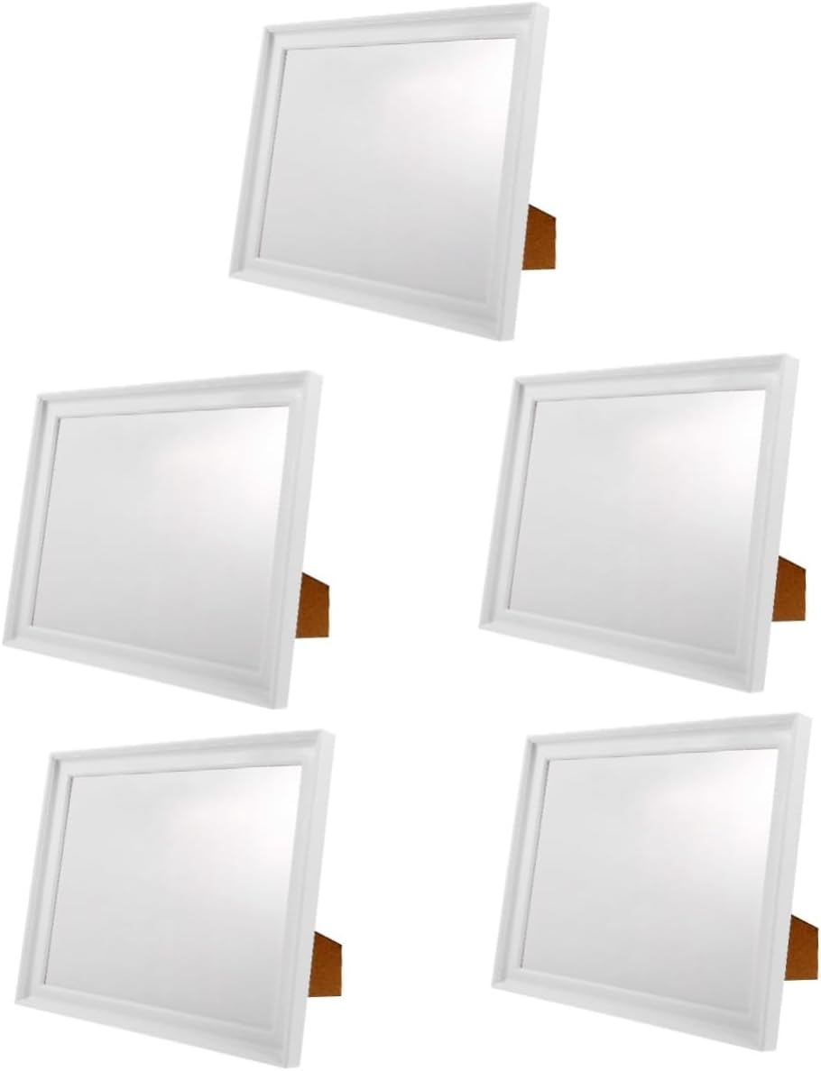 Yardwe 5Pcs Picture Frame with Birth Bracelet Holder White Newborn Keepsake Display Home Decor for Nursery Living Unique Shower Gift image number 3