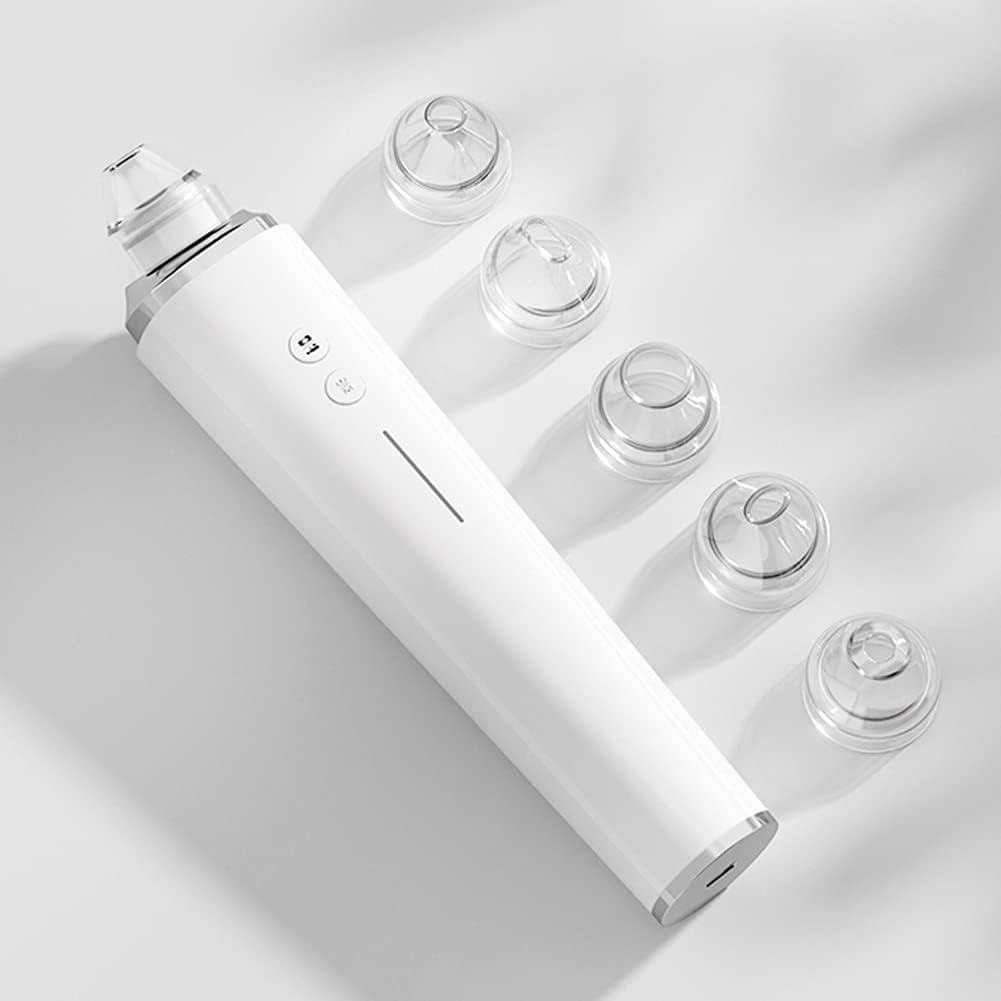 Blackhead Remover Pore Vacuum, Upgraded Wifi Visible Facial Pore Cleanser with HD Camera Pimple Acne Comedone Extractor Kit with 6 Suction Heads USB Rechargeable Electric Black Head Suction Tool image number 5