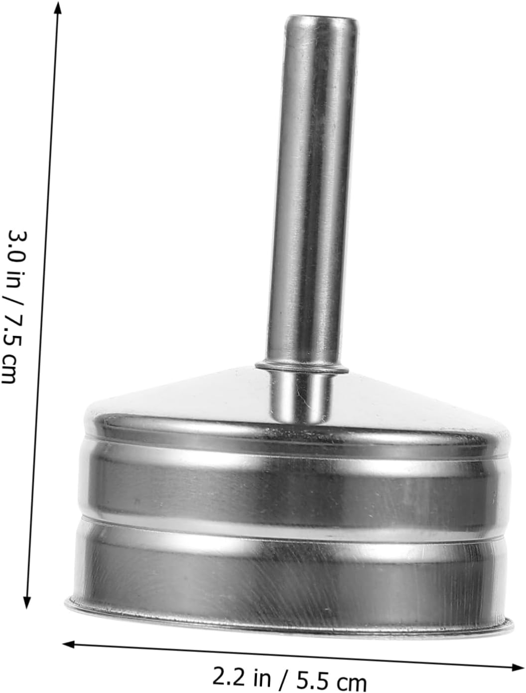 Hoement Reusable Stainless Steel Pot Funnel Easy Cleaning Coffee Filter Dripper Filter Cup Tea Slag Funnel