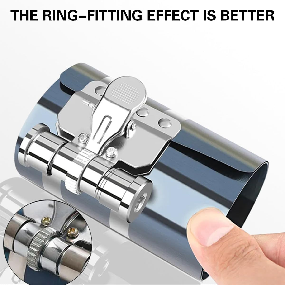 AIMALL Adjustable Piston Ring Expander Tool Set, 4IN & 6IN Automobile Piston Ring Disassembly & Installation Pliers for Engine Repair image number 5