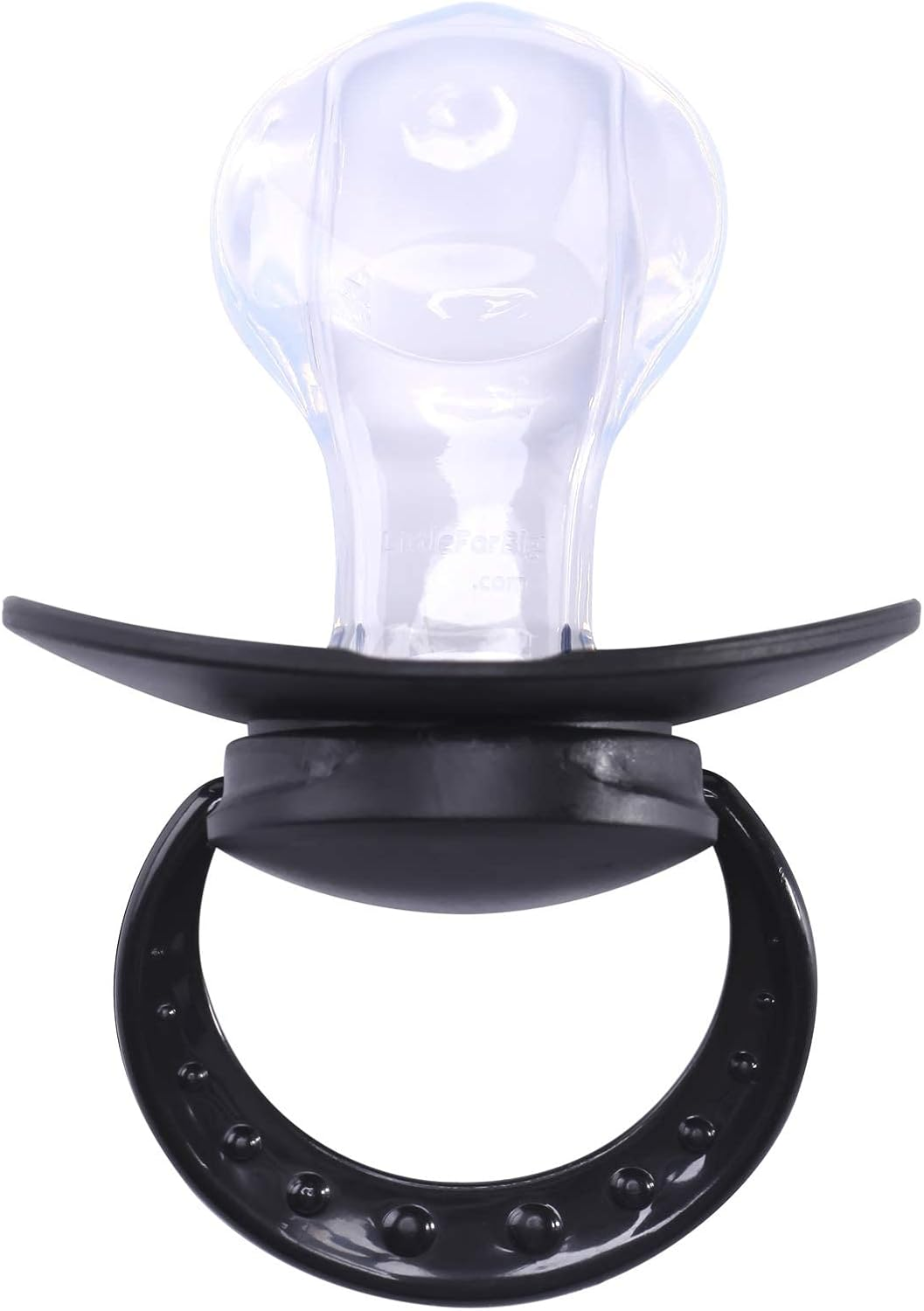 Littleforbig Smallshield Large Sized Pacifier Black image number 2